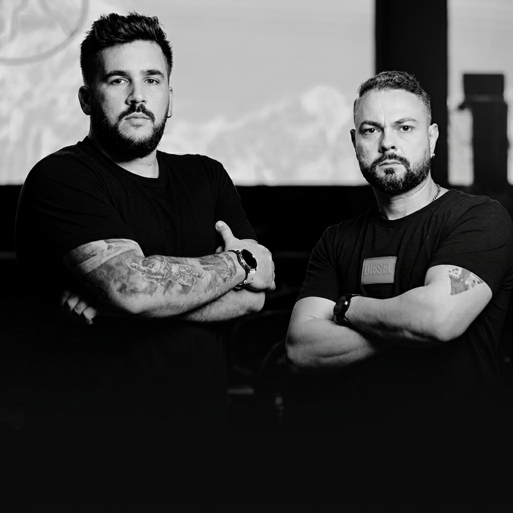 Paulo Prazeres e Thyago Rangel, fundadores da iREC Filmes